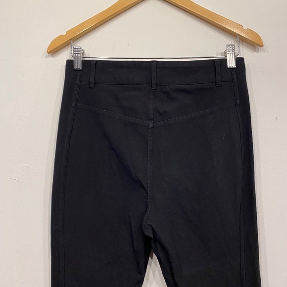 AYR Black Ponte Kick Flare Pants Size 6 - Picture 5 of 6
